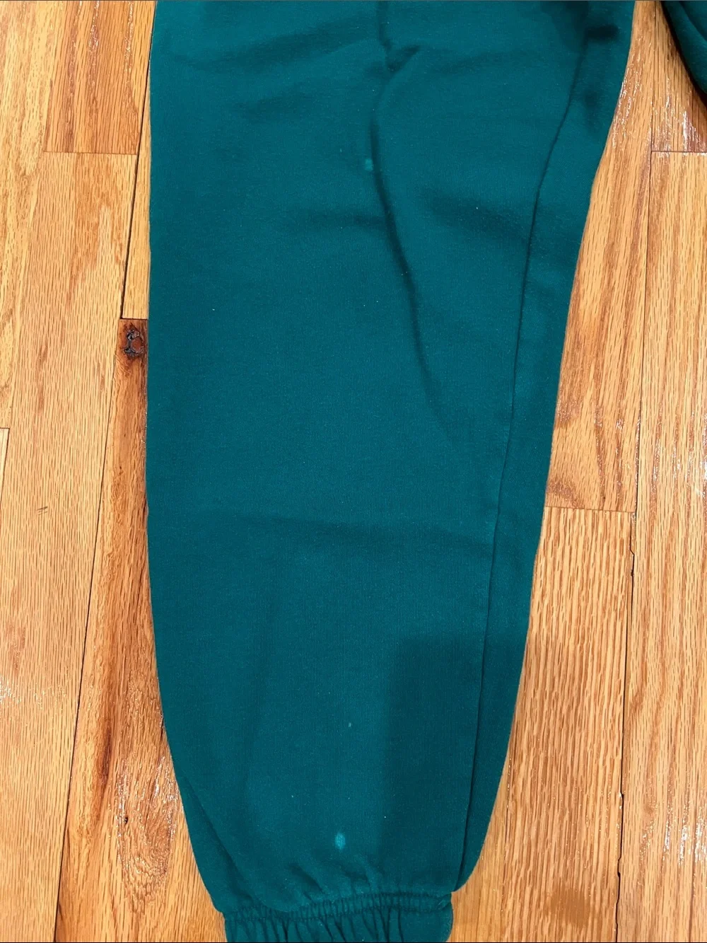 PINK Victoria's Secret Teal Cropped Hoodie and Jogger Set - Picture 7 of 9